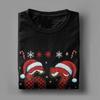 Funny 67 Six Seven Squad Meme Christmas Ugly T-Shirt Men Pure Cotton Tee Shirt Round Neck Short Sleeve T Shirt Gift Idea Clothes