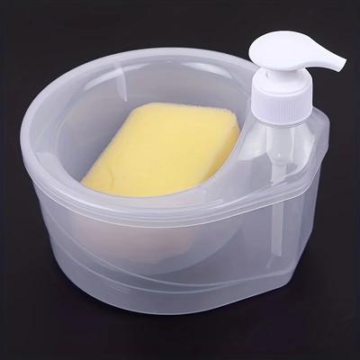 1pc Hand Soap Dispense Automatic Detergent Dispenser Dish Soap Dispenser Pump Dispenser Countertop Organizer for Kitchen Sink