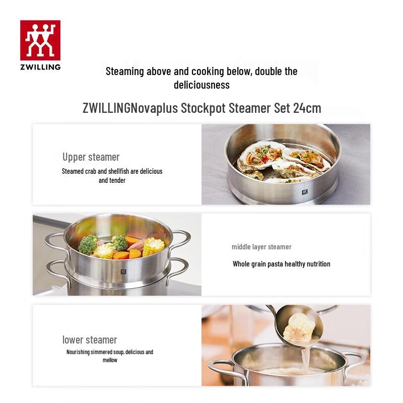 Zwilling Stainless Steel 9-Piece Cookware Set