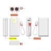 Fast Charge Power Banks DIY Kit 2x21700 Battery Case Shell Not Require Welding Double LED Digital Display Battery Case