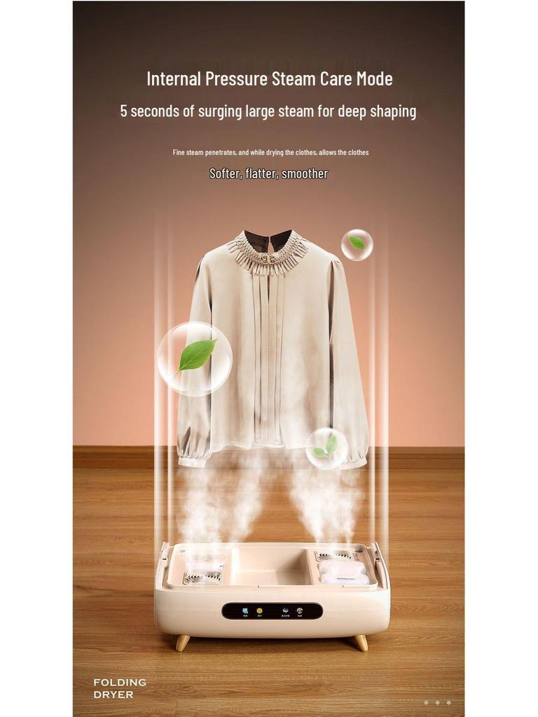 Przenośna Automatyczna Suszarka i Prasowarka do Ubrań: Składany, Sterylizujący, Wyprodukowany w Niemczech do użytku domowego