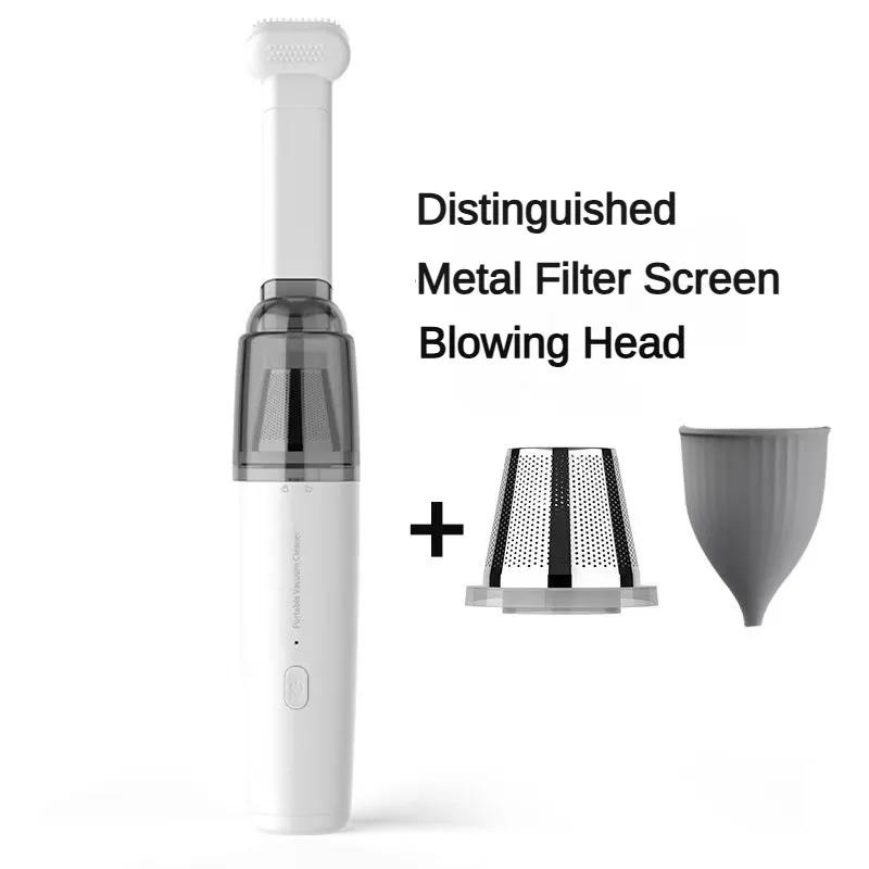 Handheld Portable Mini Vacuum Cleaner For Home Wireless Powerful Dust Remover Deep Cleaning Car Vacuum Ultrasonic Cleaner