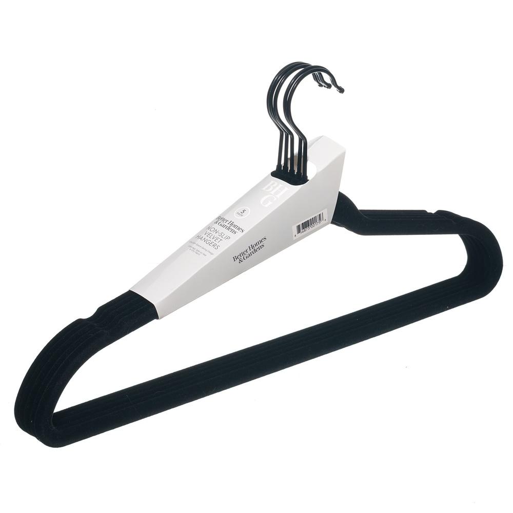 

Non-Slip Velvet Adult Hangers 5 Count Ultra Slim Space Saving Closet Organizer Flocked Notched Swivel Hook Durable Clothes United States