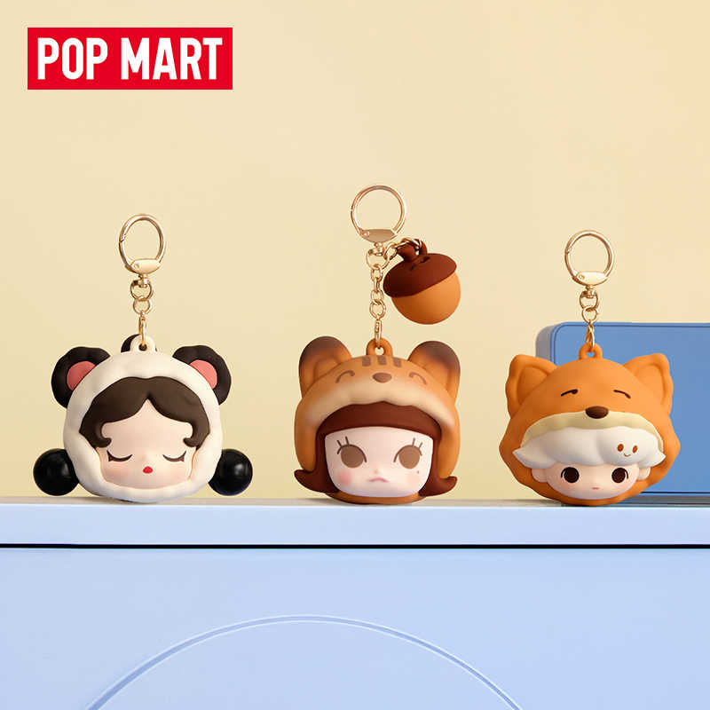 New POP MART Bubble Sprout Pajama Party Series Headphone Bag 1 72 Blind Box Products Single Mystery Box/Full Box 6 Pcs PPMT-2504-0031