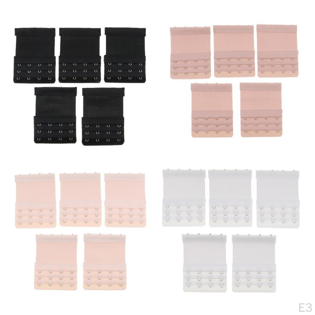 5 Pack Bra Extension 4 Rows