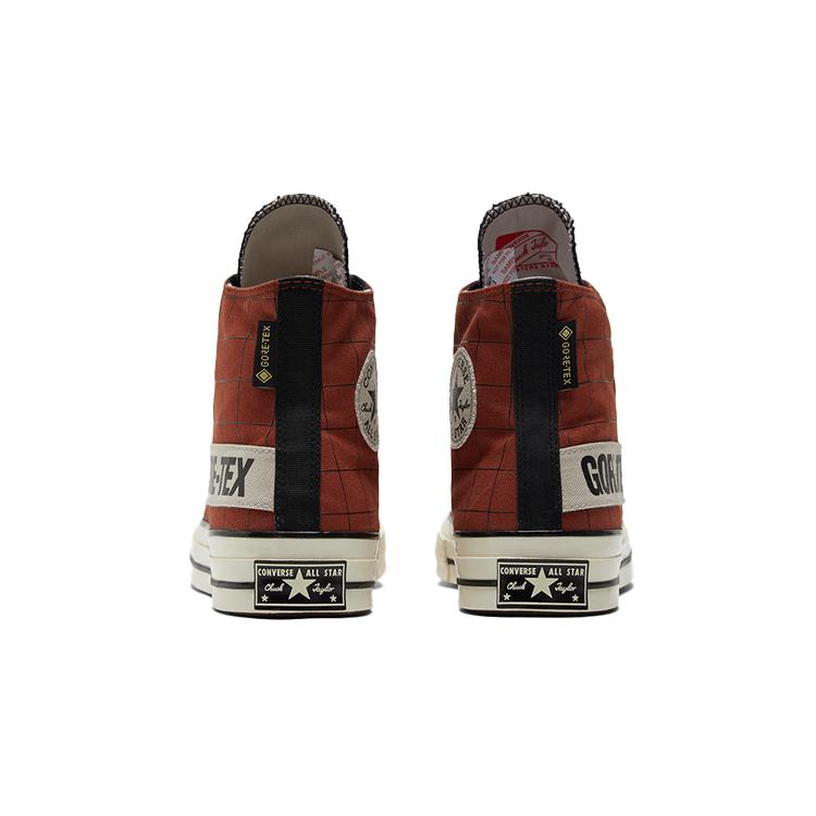 Converse Chuck 70 GTX High 'Grid - Cedar Bark' (Unisex) Cedar Bark / Egret / Black Canvas Shoes 171442C