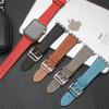 Genuine Leather Bracelet Strap For Apple Watch Band 45mm 49mm 41mm 44mm 42mm 46mm Leather Wristband iWatch Ultra 11 10 9 8 7 6 5