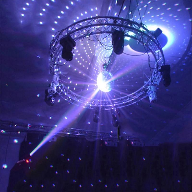 Disco Mirror Ball Party Lesklá koule Vánoční dekorace Jeviště Světlo Rotující skleněná koule Retro Reflexní KTV DJ Light Domácí Dekor