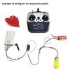 High Voltages PWM Aircraft Remote Control Signal Relays 5-12V Switches Modelling Navigation Lights Controller Switches