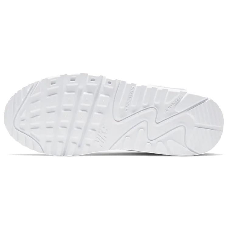 (GS) Nike Air Max 90 Leder 'Weiß' Kinder CD6864-100