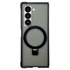 For Samsung Galaxy Z Fold6 5G Magnetic Case Kickstand Shockproof Matte PC+TPU Phone Cover