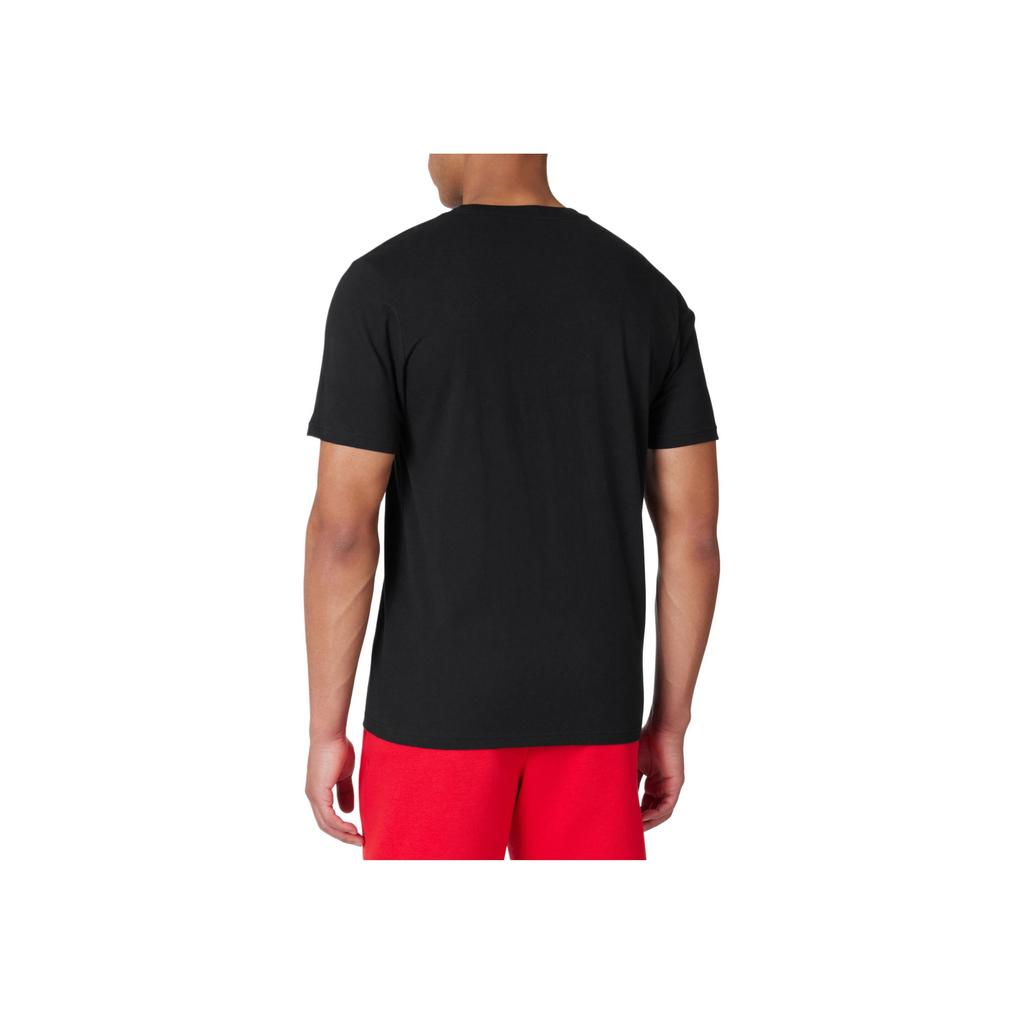 Fila Fashion Classic Versatile Moisture-Wicking Short Sleeve T-Shirt Men Tops Black LM41E633-001