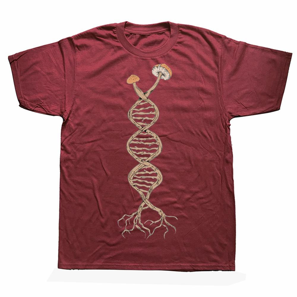 Unisex Sbírání hub je v mé DNA Mykologie Trička Grafická Bavlna Streetwear Krátký Rukáv Narozeninové Dárky Tričko Unisexs Oblečení