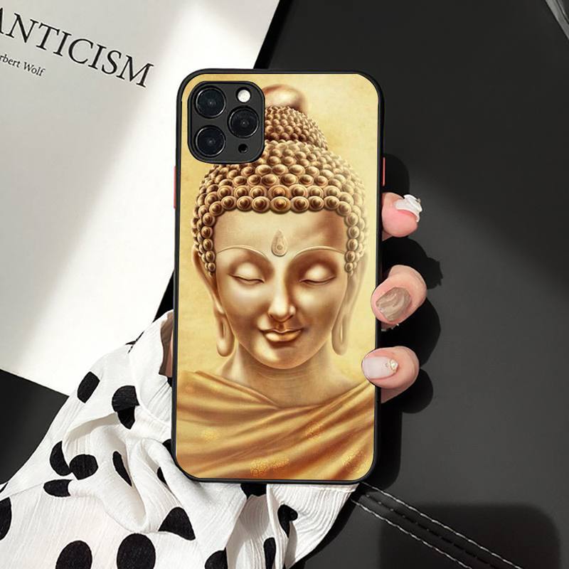 Retro Galactic Gautama Buddha Budha Phone Case for iPhone 11 12 13 Mini Pro XS MAX 8 7 6 6S Plus X 5S SE 2020 XR Case