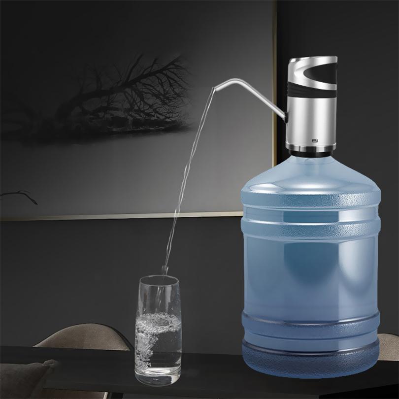 Water Bottle Pump Rechargeable Automatic Electric Water Dispenser Pump for 4.5 - 18.9L Bottle Water ,Auto Drink Dispenser