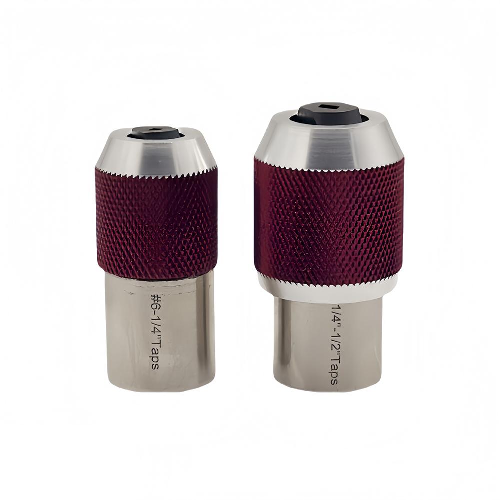 

2PCS Tap Extractor Tool Tap Socket Set Adjustable Jaws Tap Sockets With A 3/8 Socket For Taps Reamers Screw Extractors красный