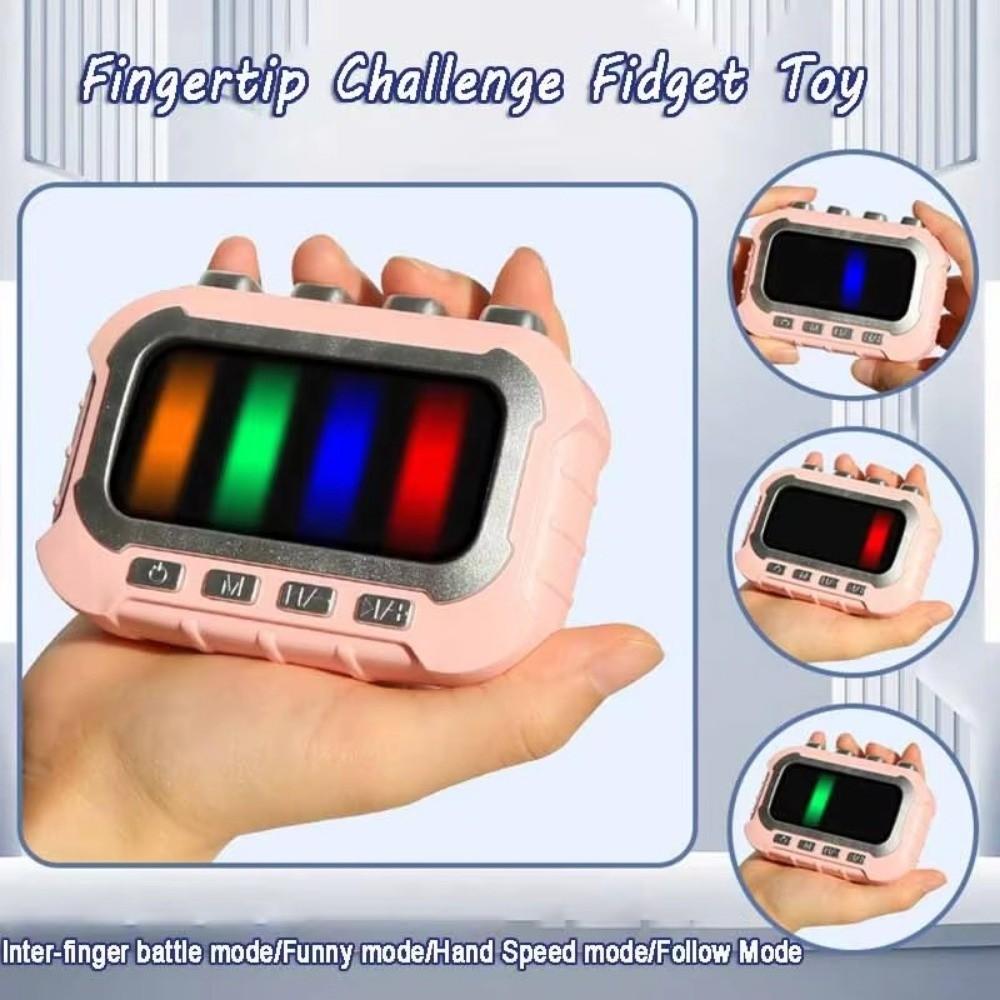 Electronic Kid Fingertip Fidget Toy Fast Press Puzzle Game Machine Music Rhythm Game  Home Use