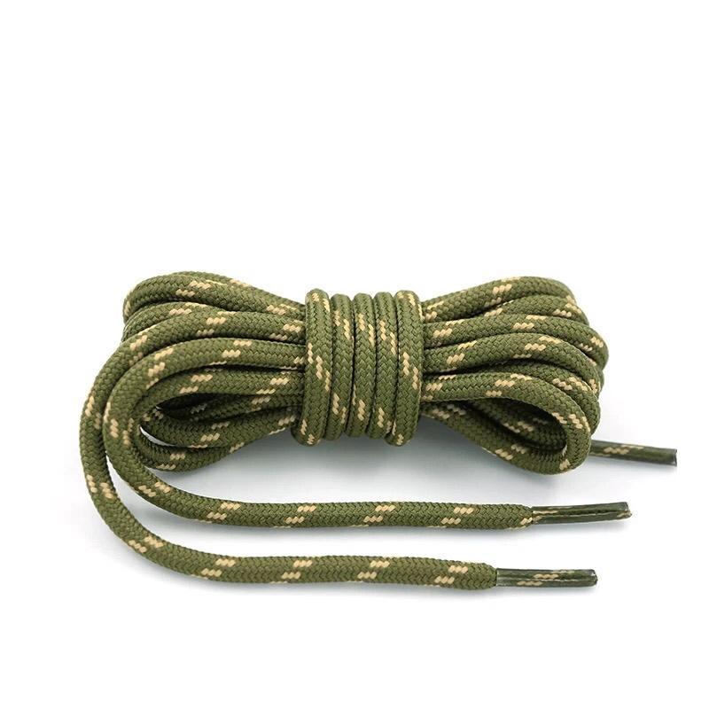 1Pair Outdoor Shoelaces Sport Casual Round Shoes Lace Hiking Slip Rope Shoe Laces Sneakers Boot Shoelace Strings