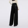 FivePlus Women's High-Waist Straight Loose Fit Denim Jeans
