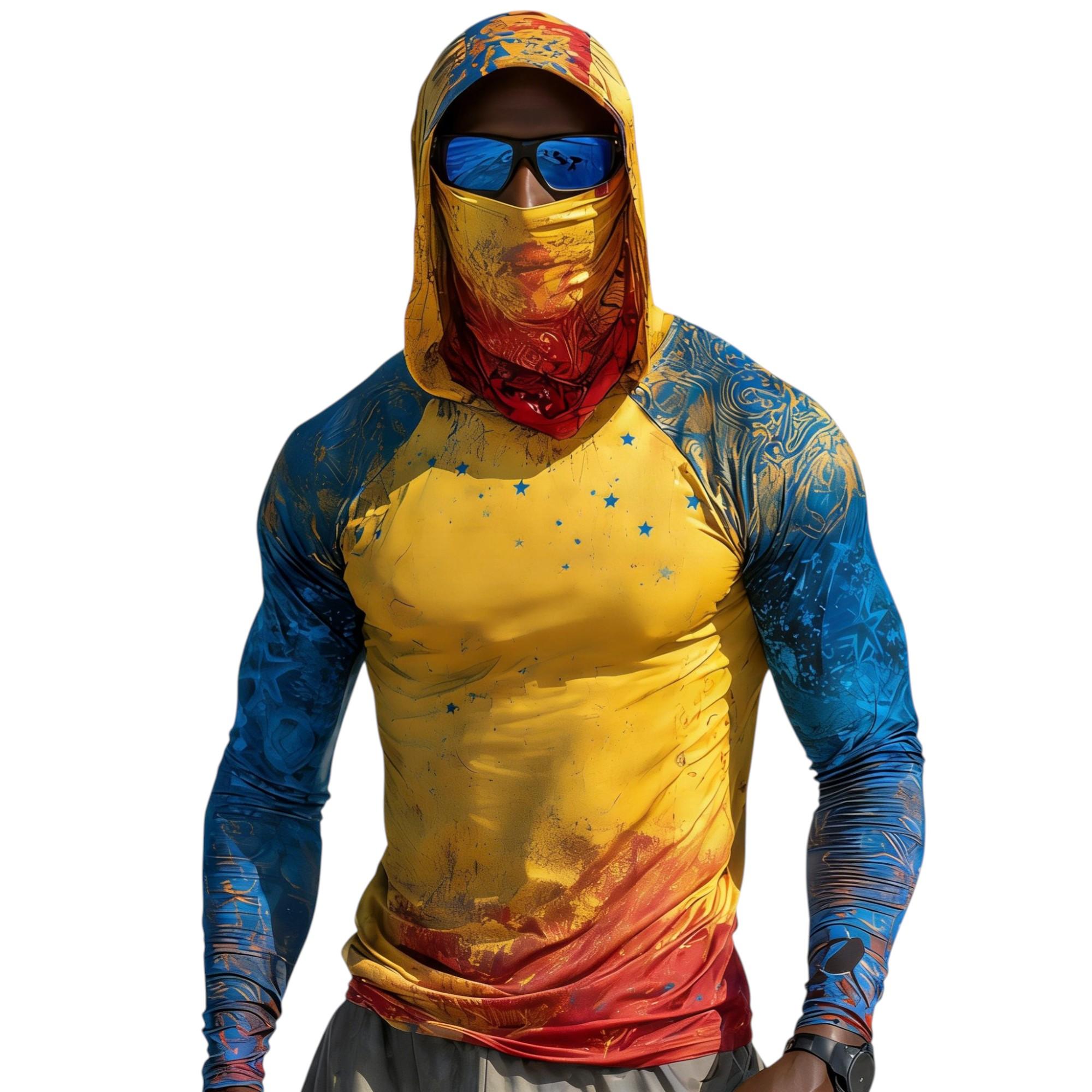 

Men s Casual Drop-Shoulder Hooded Long-Sleeve Shirt XL