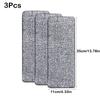 3PCS Durable Microfiber Flat Mop Replacement Cloth Removable Reusable Mop Refill Washable Mop Accessories