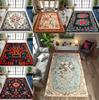 Bohemian Style Living Room Rug with Elegant Print Stylishand Soft Rug for Bedroom and Walk In Closet Tea Rug for Relaxation Area