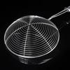Reinforced Stainless Steel Colander Soup Spoon With Wooden Handle Fine Mesh Strainer Pot Frying Kitchen Convenience Small Tools