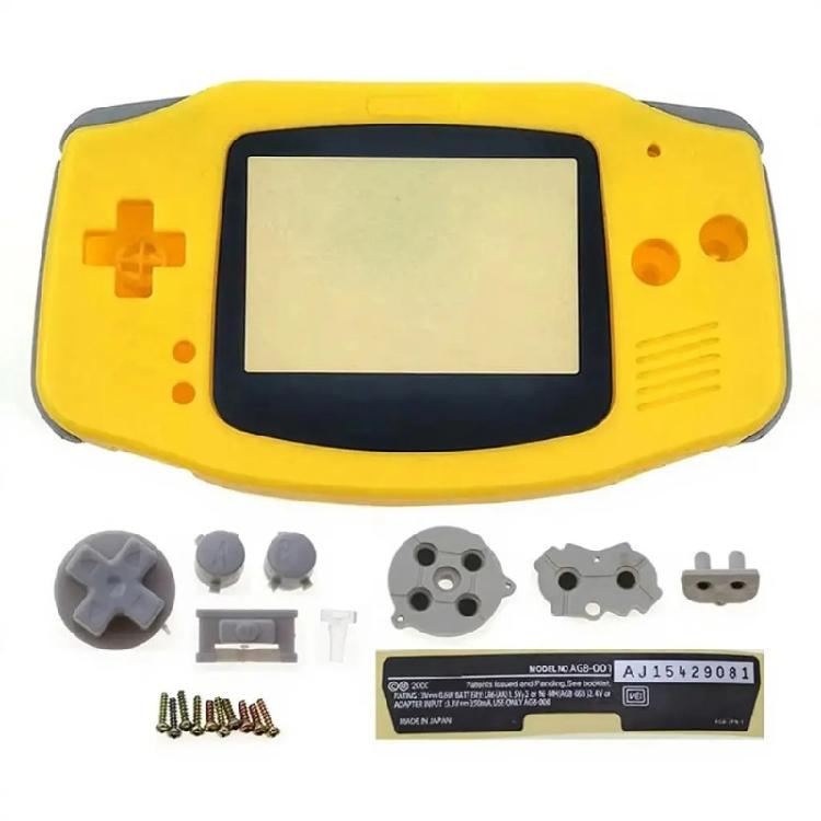 AGB-001 Older Handheld Repair Housing Kit with Shell Openings, Contact Layers and Screw Set for Service Stock Needs Daily