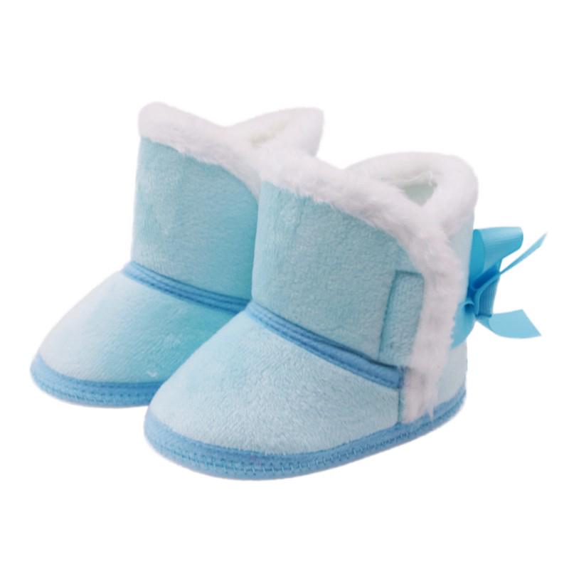 Warm Toddler Shoes Indoor Baby Shoes Soft Sole Crib Shoes First Walkers Cotton Boots