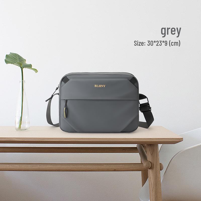 Мужская водонепроницаемая многослойная повседневная наплечная сумка и рюкзак для поездок на работу