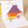 Handwriting Birthday Pop-Up Cards Invitation Birthday Greeting Cards  Happy Birthday