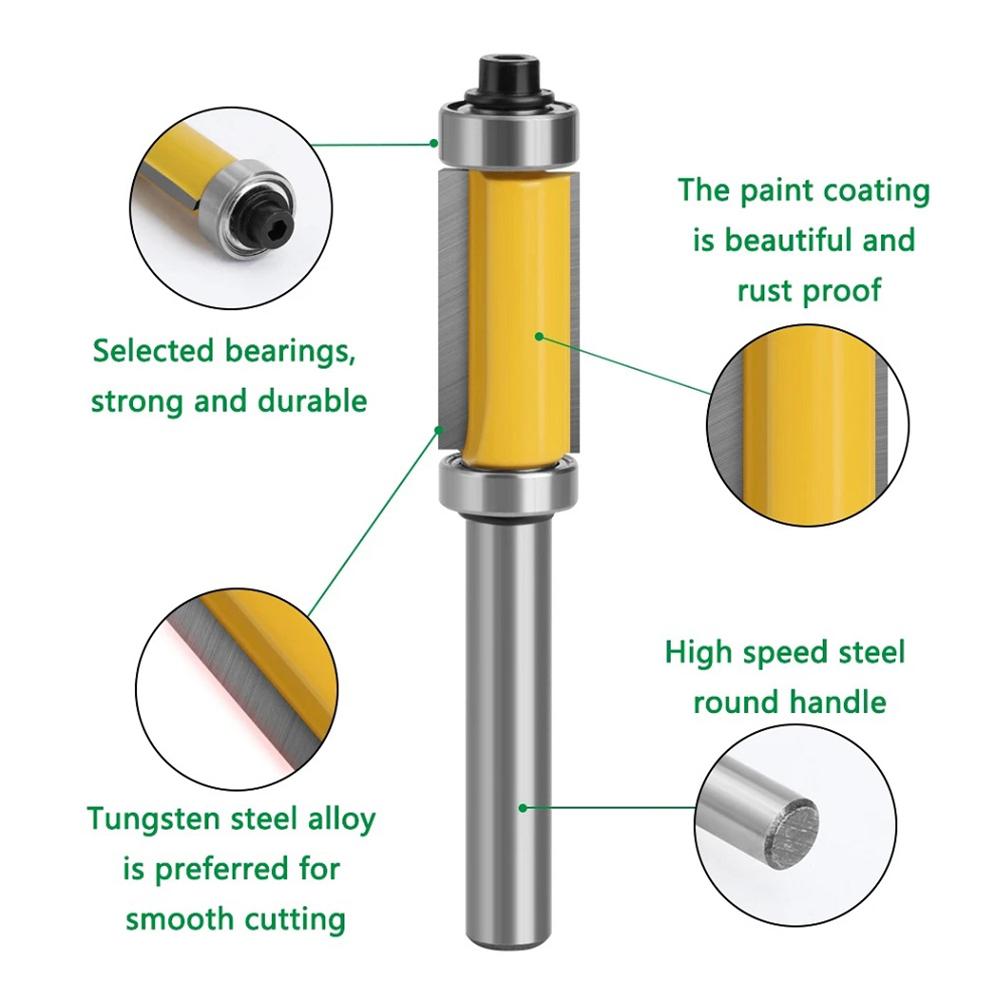 Router Bit Carbide Flush High-quality High-quality