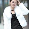 Neue Damen Winter Herbst Kurze Faux Fur Jacken Kunstkaninchen Kragen Lässige Mäntel E98