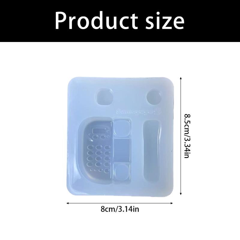 Multi Purpose Silicone Phone Mold For Handmade Jewelry Resin Casting Soap Candle Molds Reusable Craft Supplies