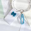 New Fashion Employee Plastic Card Cover Lanyard Work Card Holder Business ID Badge Holder Name Tag Bags Case Cute Bow