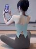 Women's 2026 High-End Yoga Vest with Chest Pads for Outdoor Fitness & Pilates.