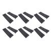 10 Piece Black Boat Trailer Bunk Slides Pads Easier Launching Loading 3 X 10in Reduces Friction for