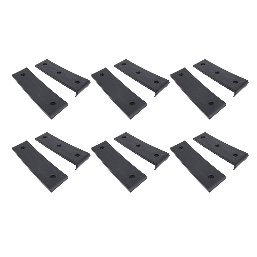 10 Piece Black Boat Trailer Bunk Slides Pads Easier Launching Loading 3 X 10in Reduces Friction for