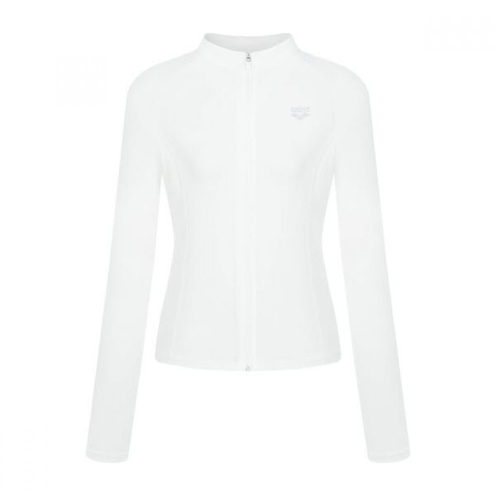 

Arena Women S Zip Up raSh Guard Core Regular Fit A6bl1qr41 Wht white/90
