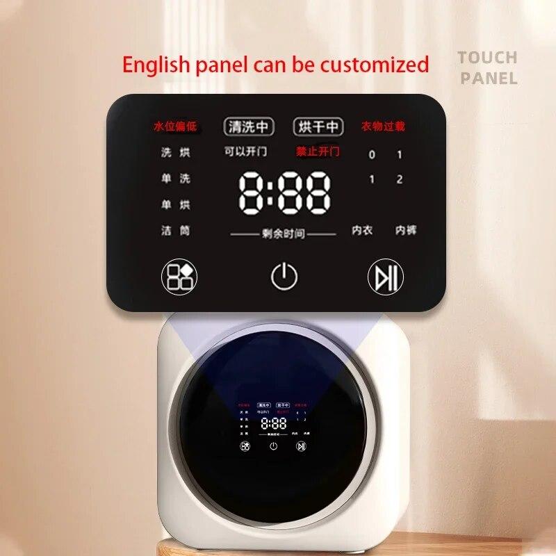 Brand New Fully Automatic Washing Machine Underwear Baby Clothes Washing and Drying Machine Touch Screen Control