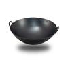 HDST 46cm Double-Handle Wrought Iron Wok