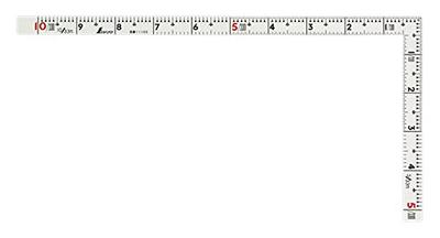 Escala Curva Mesma Espessura 1 Escala Combinada Obra-Prima Branco 11105 Shaku/30cm