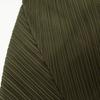 PLEATS PLEASE PP53-JF162 Khaki Pleated Design Cropped Pants Bottoms 3 khakiUsed