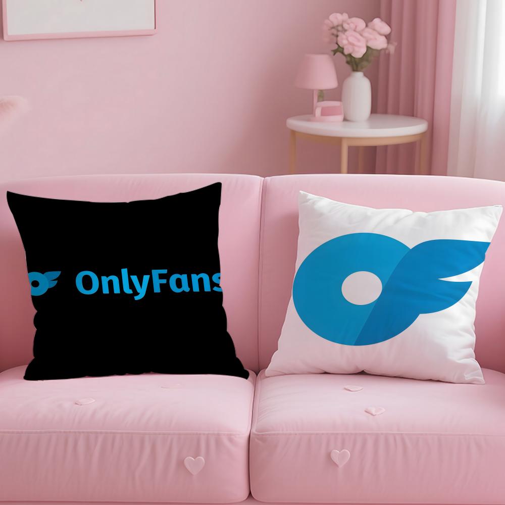 Trendy Oonlyfanses Cushion Cover Comfortable Reversible Pillow Cover Ideal for Car Sofa Bedroom Beyond