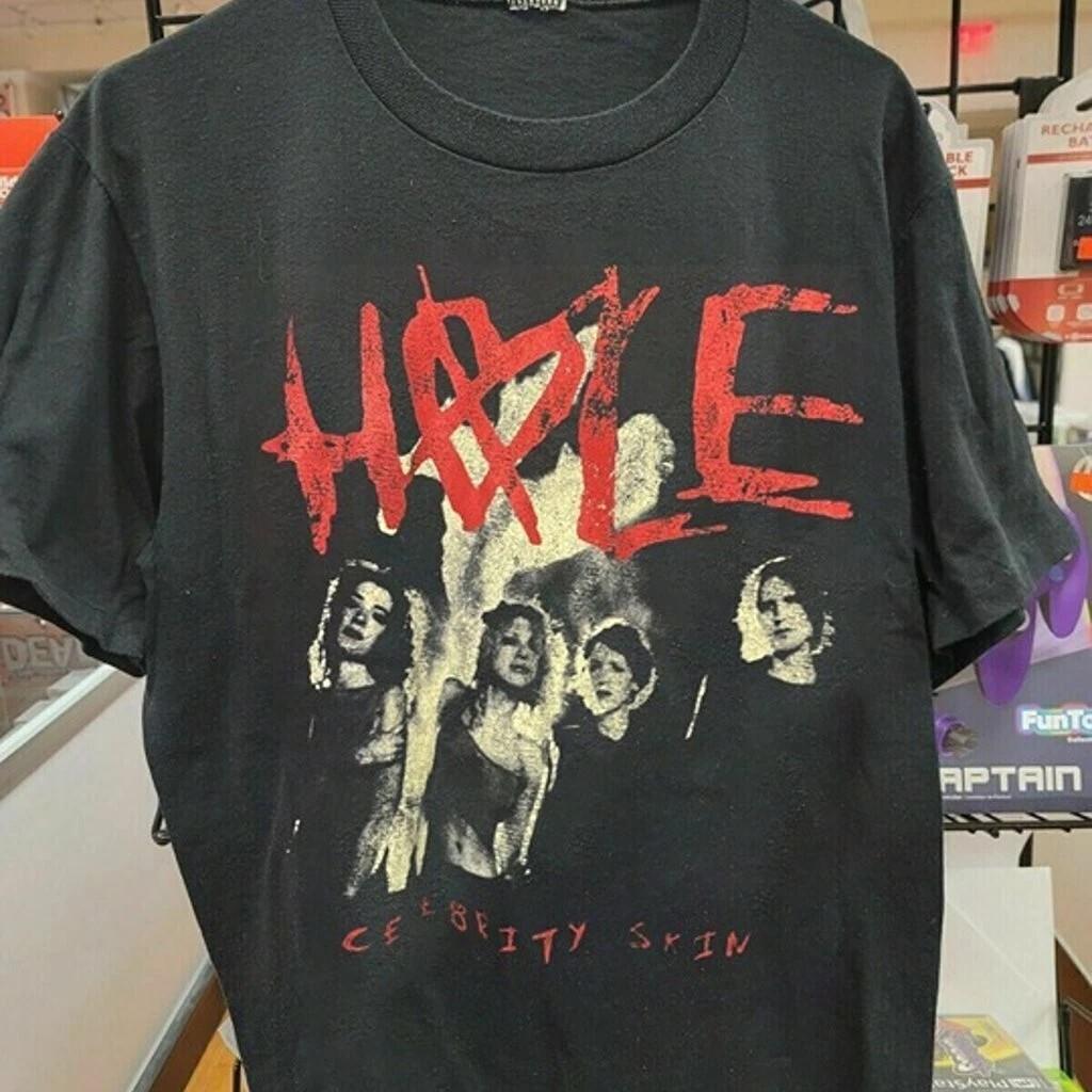 Hole Band Shirt Hole Band Graphic Black Short Sleeve Unisex Shirt WA0907 Unisex T-Shirt S