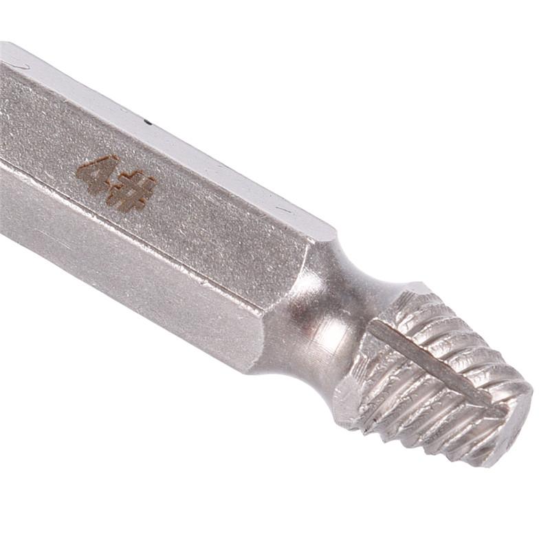 4st Speed ​​Out Skruvborrborr med lådbitar Verktyg trasig skadad remover