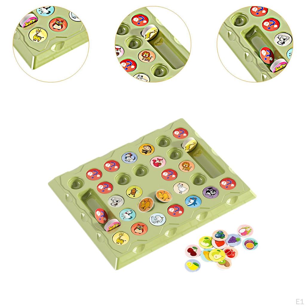 Tier Memory Schach Wendespiel, Strategisches Denken Klassischer Denksport für die Freizeit