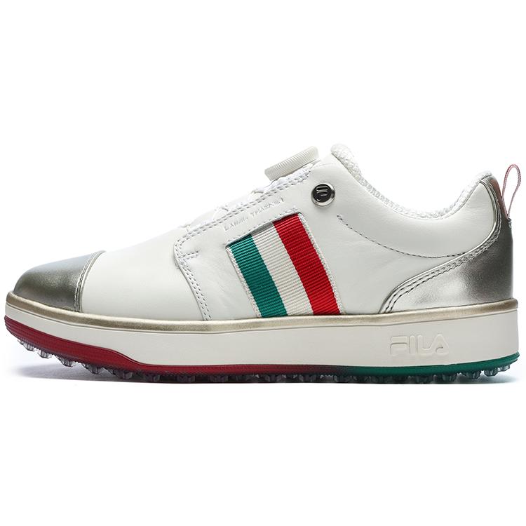 FILA GF 1911 Trainer Leather Low top Training Shoes Women s White Blue A12W311705FCG 36
