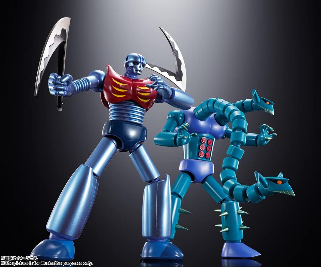 TAMASHII NATIONS Soul of Chogokin Mazinger Z Mechanical Beast 2 Body Set Galada K7 Doubles M2 ABS Diecast Painted Movable Figure BAS60475 GX-25R &
