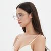 New Large Square Frame Sunglasses Trendy Street Photography Versatile Unisex MN5530 Fashion Accessory